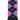 Excellent Knee-high RE d.grau/pink/lila 43-46